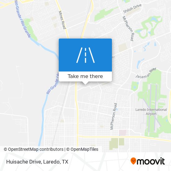 Huisache Drive map