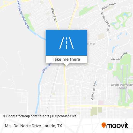 Mapa de Mall Del Norte Drive