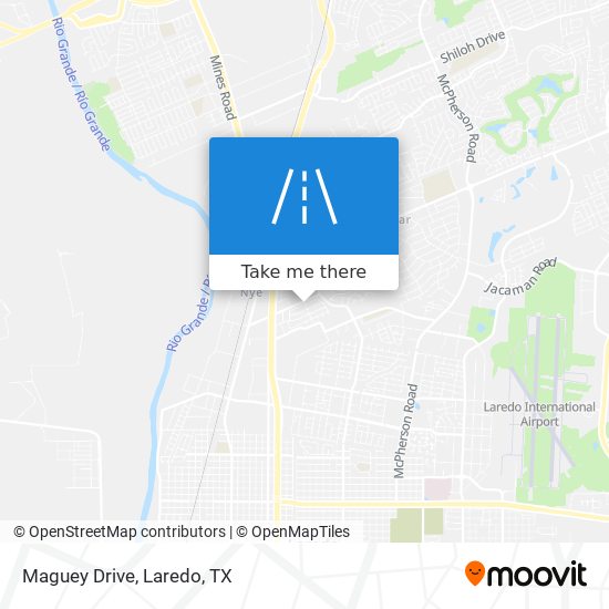 Maguey Drive map