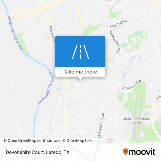 Mapa de Devonshire Court