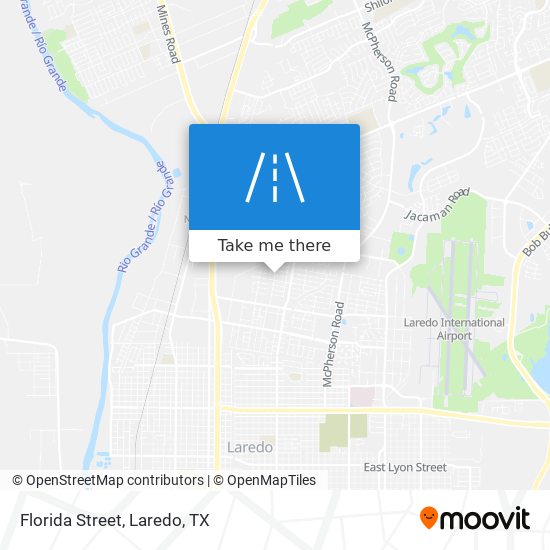 Florida Street map