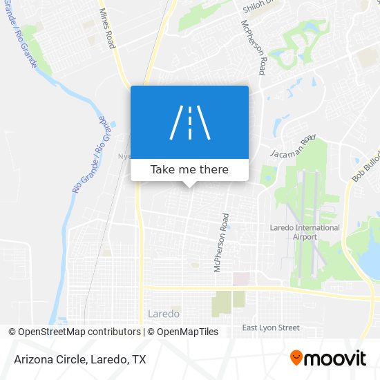 Arizona Circle map