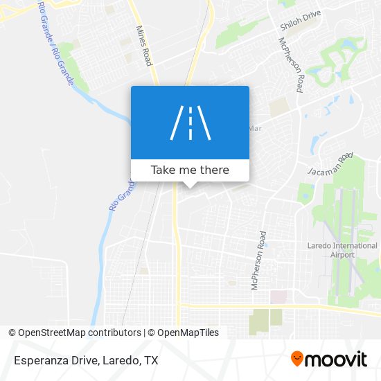 Esperanza Drive map