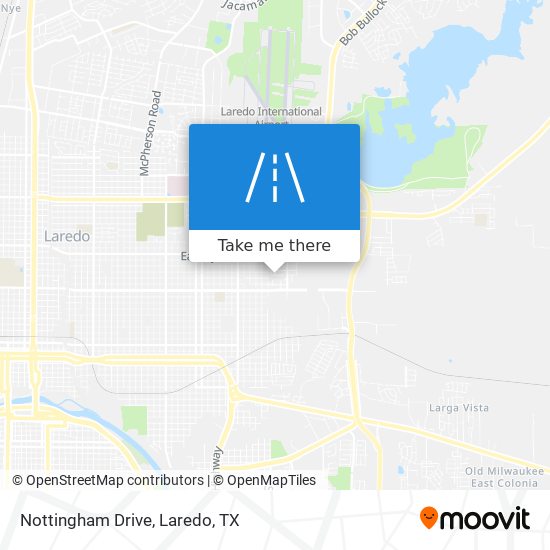 Nottingham Drive map