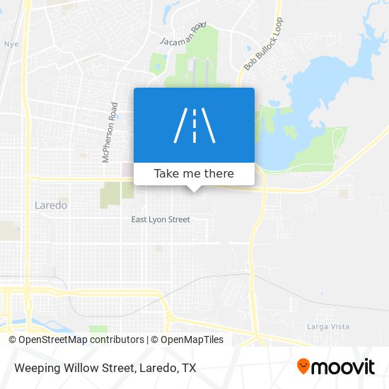 Weeping Willow Street map