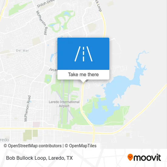 Bob Bullock Loop map