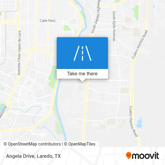 Angela Drive map