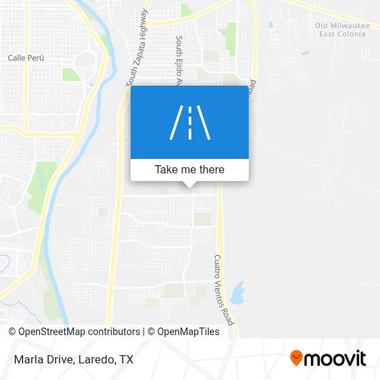 Marla Drive map