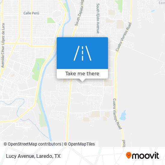 Lucy Avenue map
