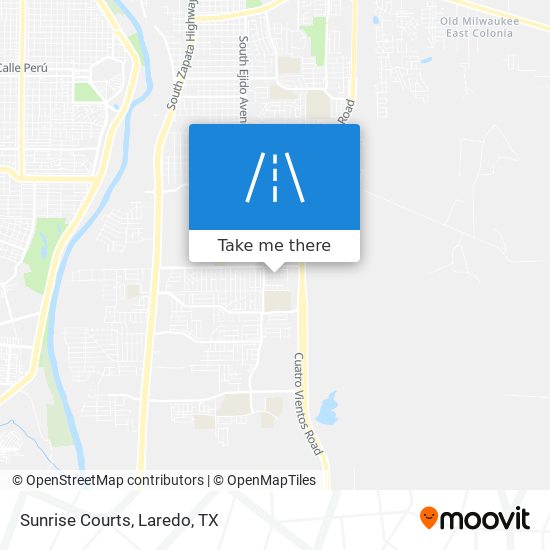 Sunrise Courts map