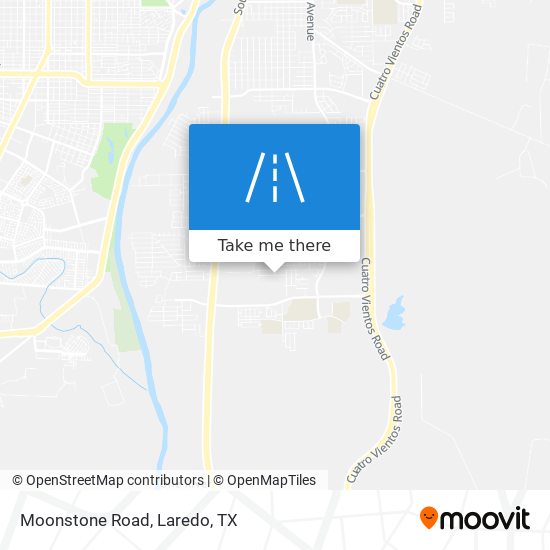 Mapa de Moonstone Road