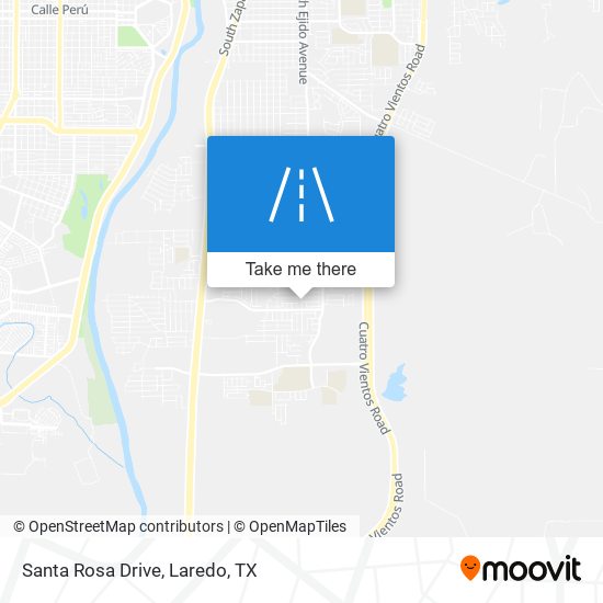 Santa Rosa Drive map