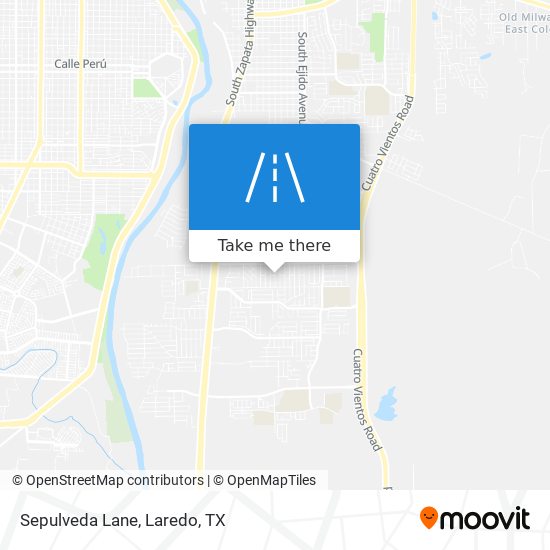 Sepulveda Lane map