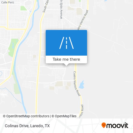 Colinas Drive map