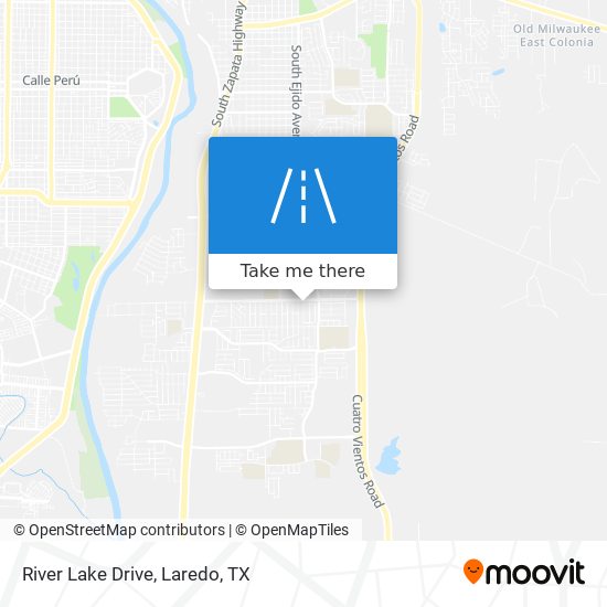 River Lake Drive map