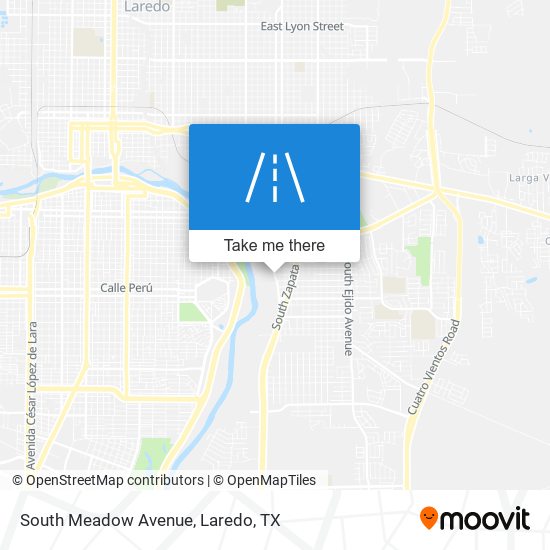 South Meadow Avenue map