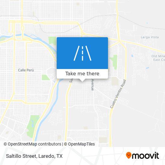 Saltillo Street map