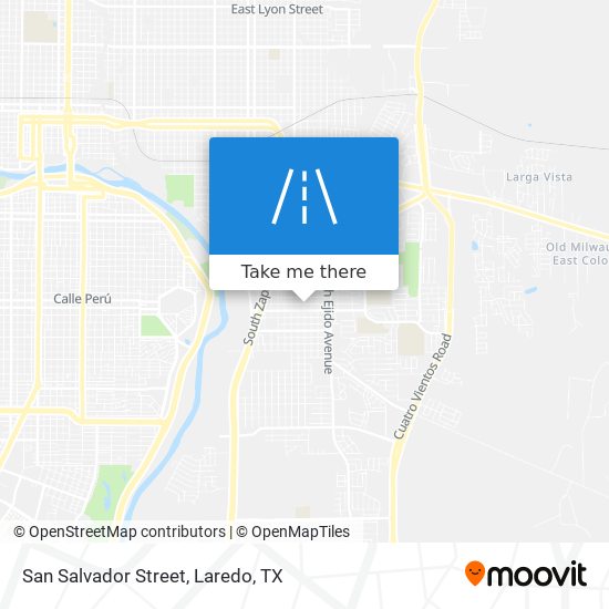 Mapa de San Salvador Street