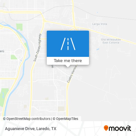 Aguanieve Drive map