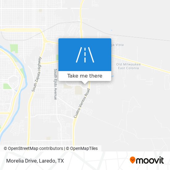 Morelia Drive map