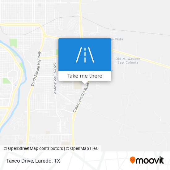 Taxco Drive map