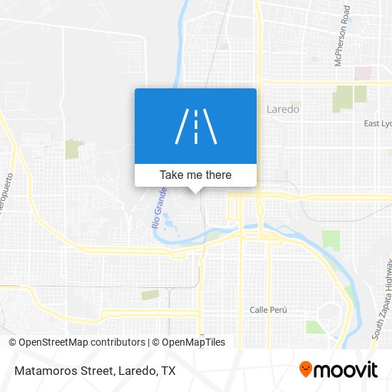 Matamoros Street map