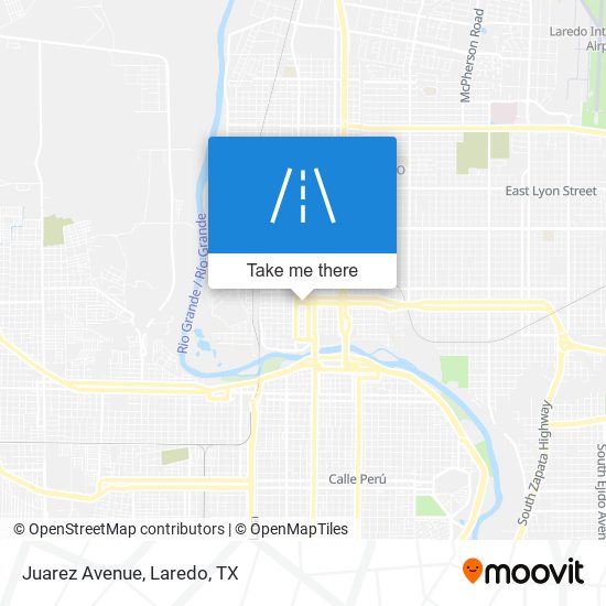 Mapa de Juarez Avenue