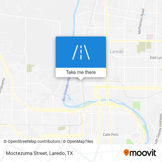 Moctezuma Street map