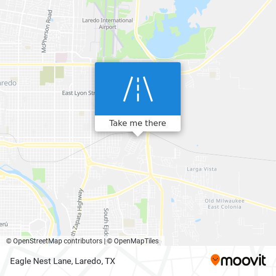 Mapa de Eagle Nest Lane