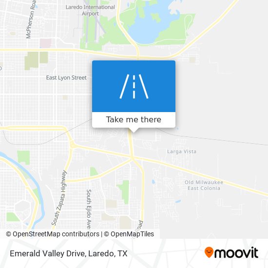 Emerald Valley Drive map