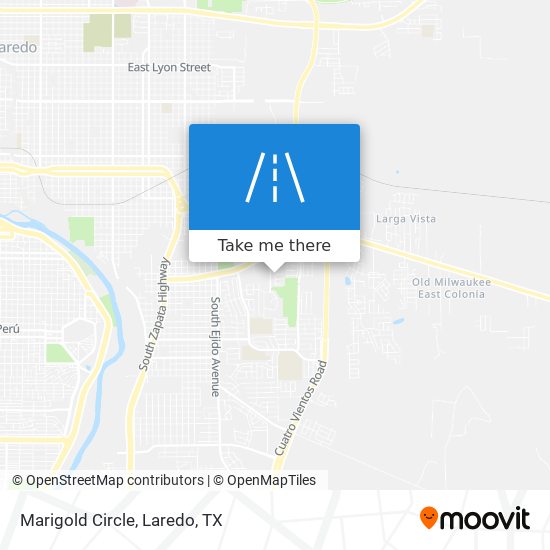 Marigold Circle map