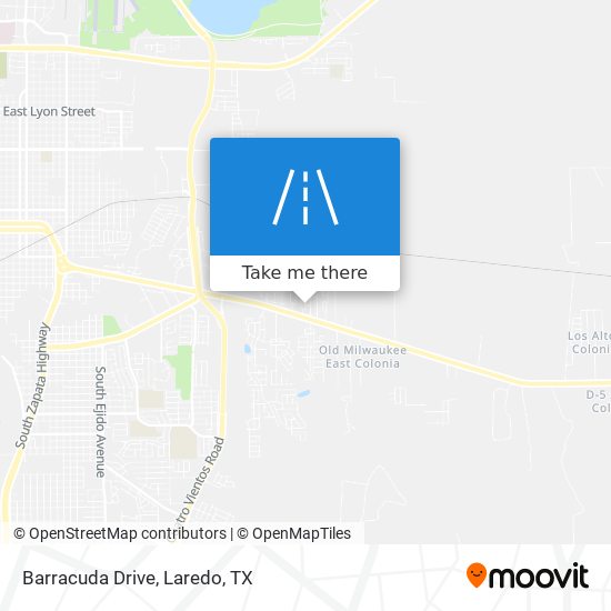 Barracuda Drive map