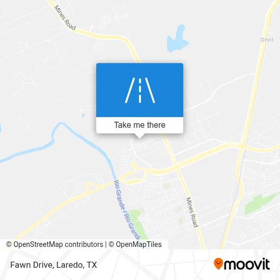 Fawn Drive map