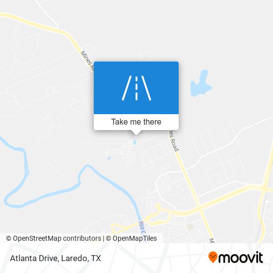 Atlanta Drive map