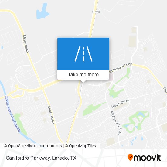 San Isidro Parkway map