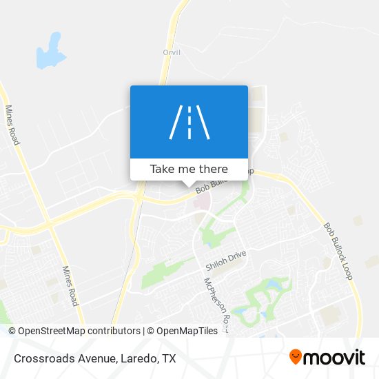 Mapa de Crossroads Avenue