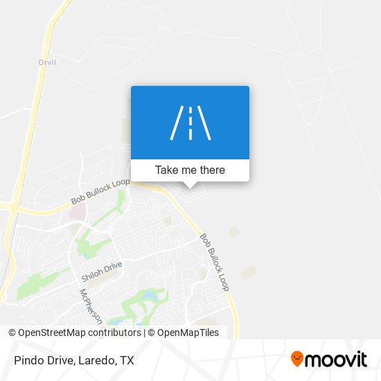 Pindo Drive map