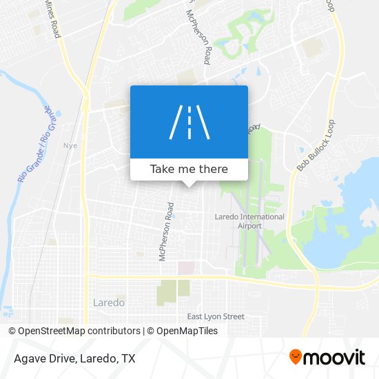 Agave Drive map