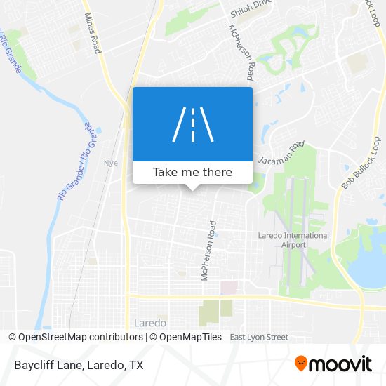 Baycliff Lane map