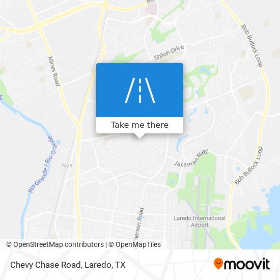 Chevy Chase Road map