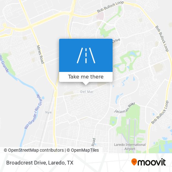 Broadcrest Drive map