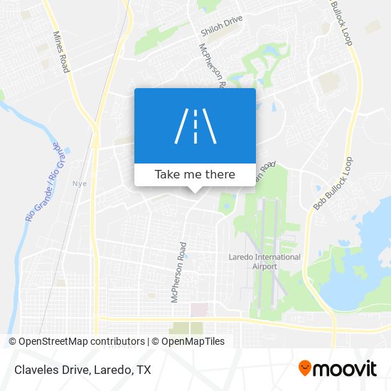 Claveles Drive map