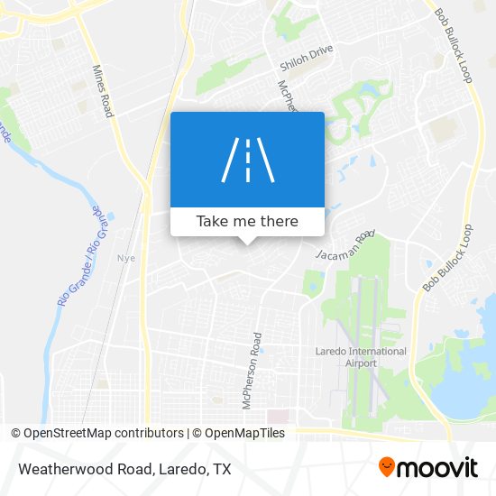 Mapa de Weatherwood Road