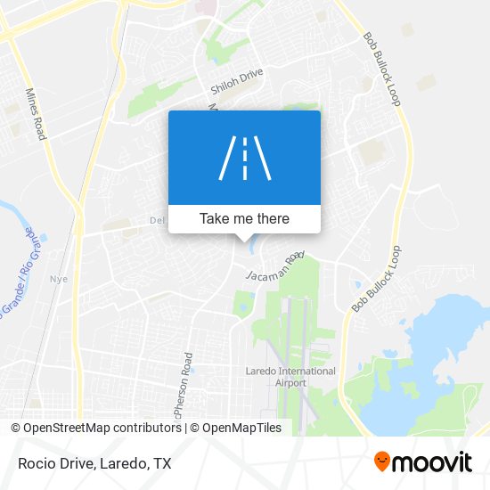 Rocio Drive map