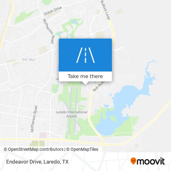 Endeavor Drive map