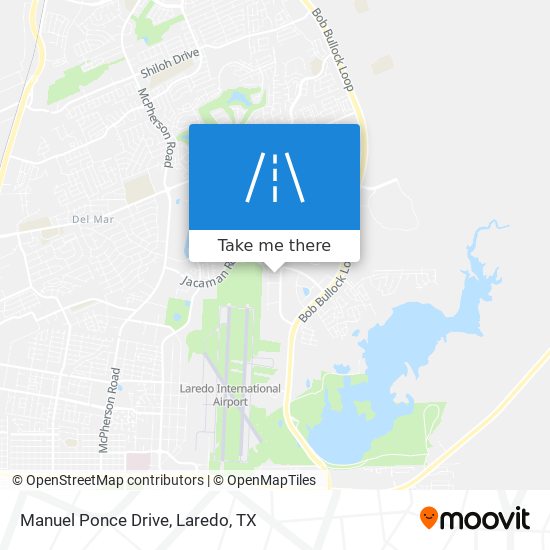 Mapa de Manuel Ponce Drive