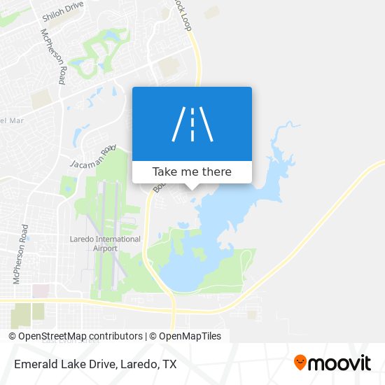 Emerald Lake Drive map