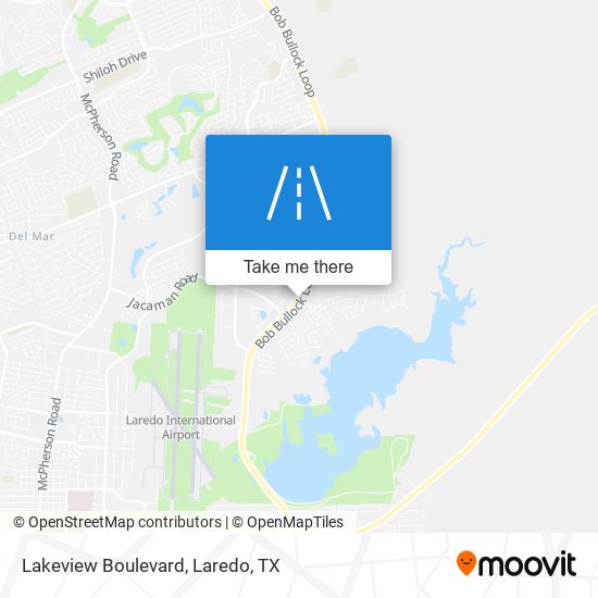 Lakeview Boulevard map