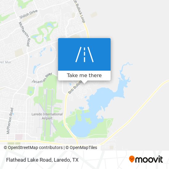 Mapa de Flathead Lake Road