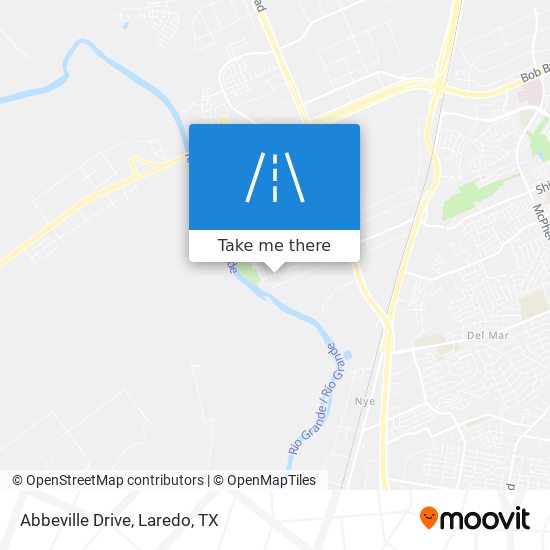 Abbeville Drive map